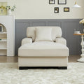 Nowoczesna sofa z funkcją spania typu chaise longue w stylu mid-century, o powiększonych wymiarach, z poduszką