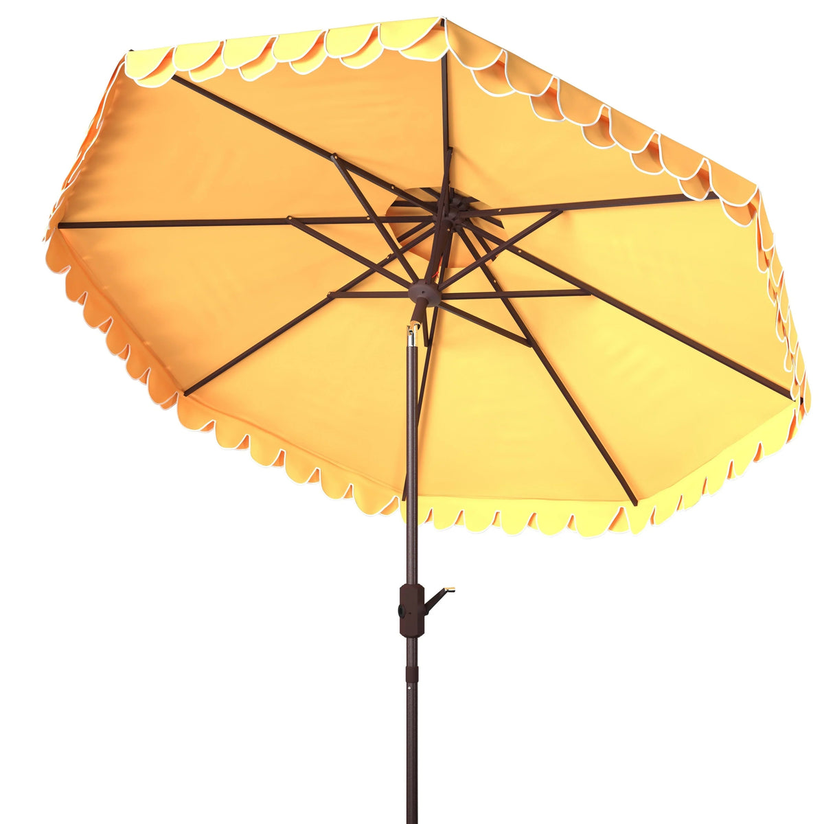 Parasol ogrodowy SAFAVIEH Kjerstin z podwójnym daszkiem, 9 stóp