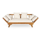 Sofa wypoczynkowa typu daybed na taras zewnętrzny
