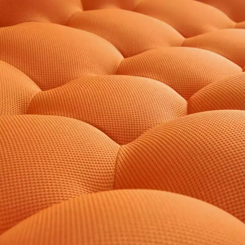 Nowoczesna 2-osobowa sofa tapicerowana Bubble z tkaniny 3D o strukturze siateczki do salonu