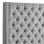 Wezgłowie Naples typu wingback z guzikami, tylko od iNSPIRE Q Artisan