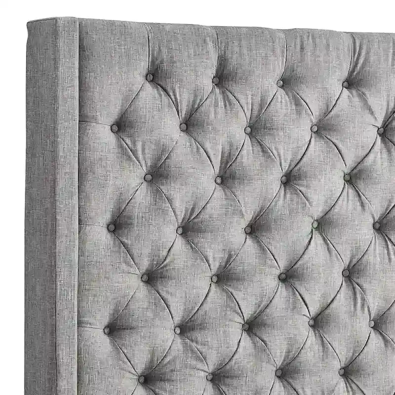 Wezgłowie Naples typu wingback z guzikami, tylko od iNSPIRE Q Artisan