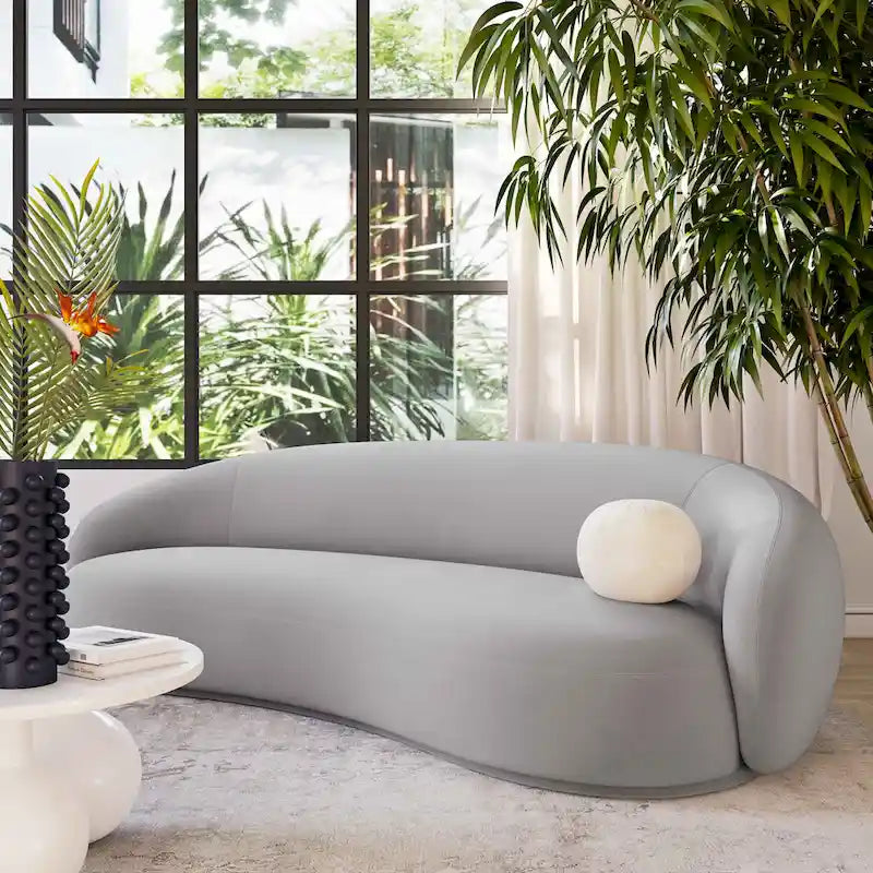 Aksamitna sofa Kendall