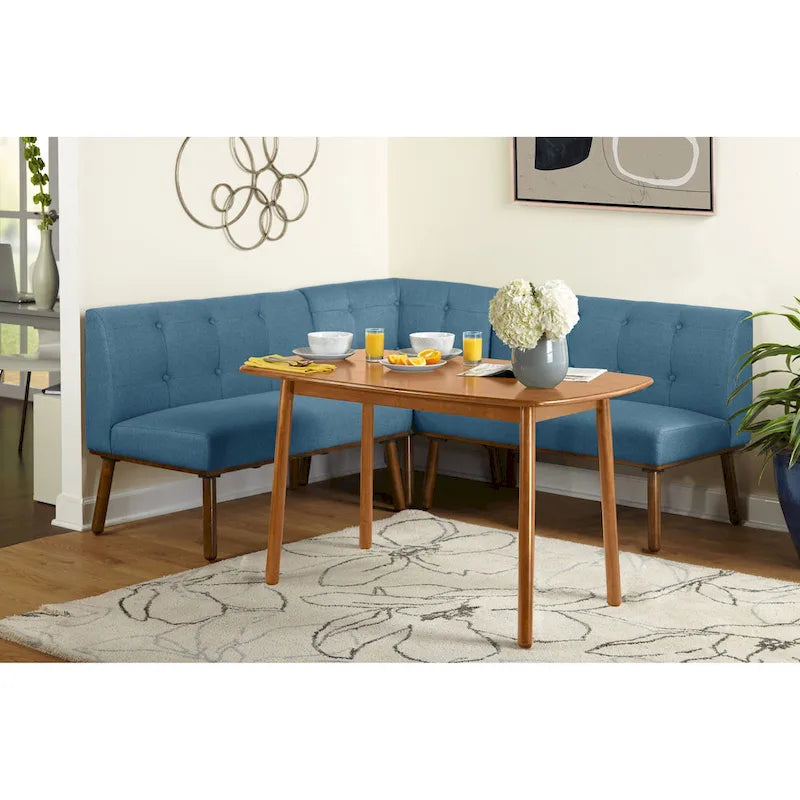 Zestaw do jadalni narożnej Neha 4-częściowy Simple Living