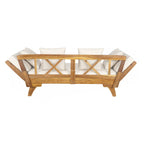 Sofa wypoczynkowa typu daybed na taras zewnętrzny