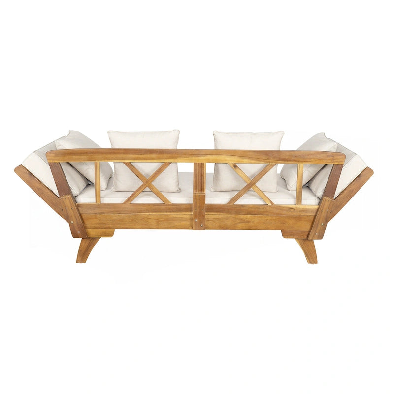 Sofa wypoczynkowa typu daybed na taras zewnętrzny