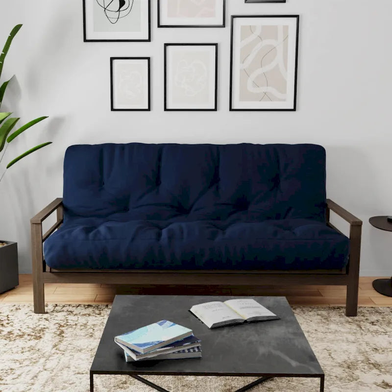 Materac futon Loosh Home o wymiarach 140 × 200 cm z pianki termoelastycznej z żelem