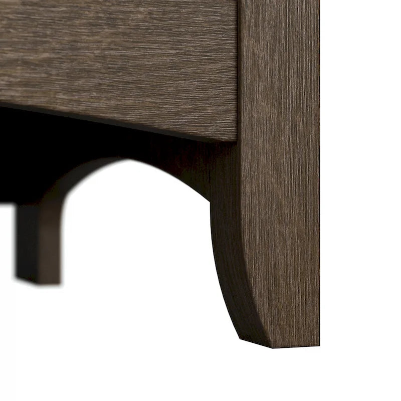 Wysoka regała Salinas na 5 półek (zestaw 2 szt.) marki Bush Furniture