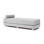 Leżanka / Rozkładana sofa dwuosobowa – mikrowelur
