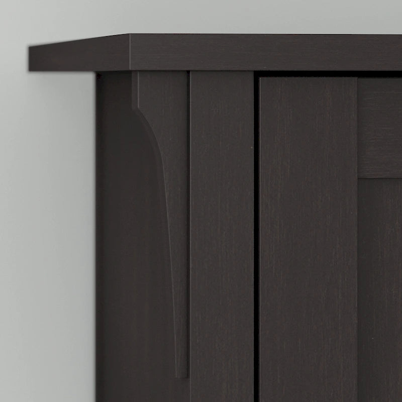 Wysoka regała Salinas na 5 półek (zestaw 2 szt.) marki Bush Furniture