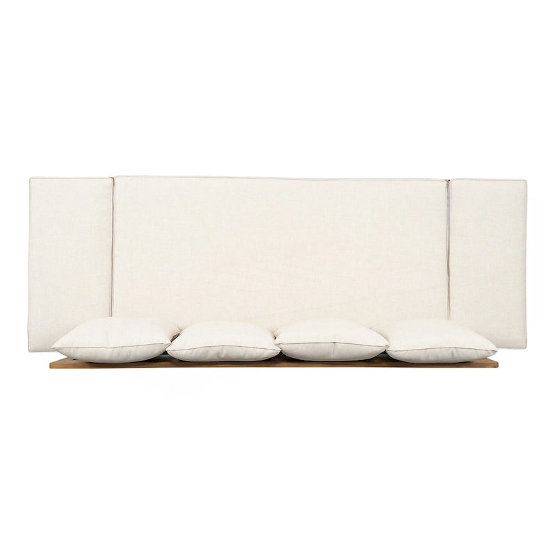 Sofa wypoczynkowa typu daybed na taras zewnętrzny