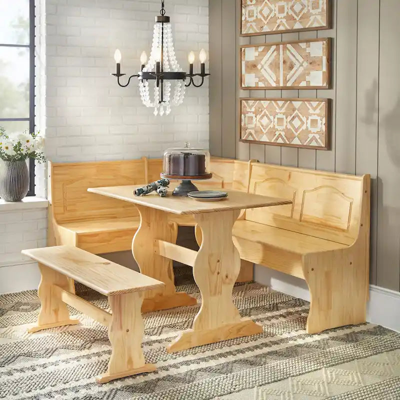 Zestaw jadalniany 3-częściowy Simple Living Knox Nook