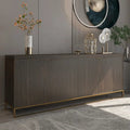 Drewniana 4-drzwiowa szafka ozdobna Clihome Furniture