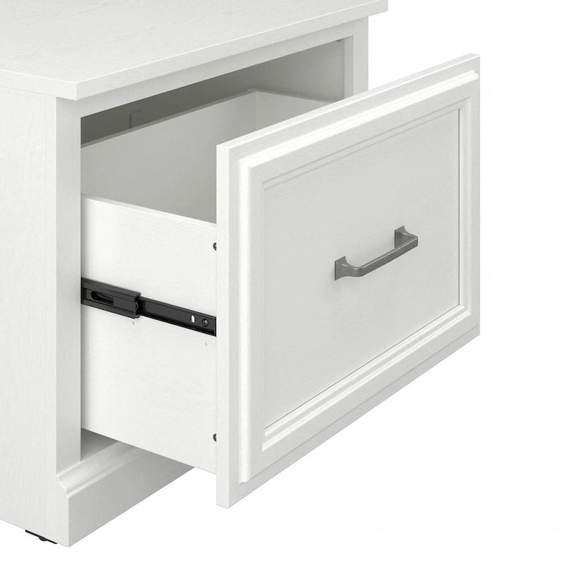 Kompletny zestaw mebli do przedpokoju Woodland z wieszakiem na ubrania marki Bush Furniture