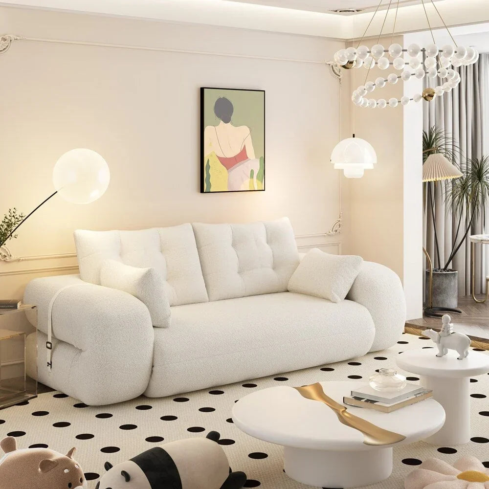78,7-calowa wielofunkcyjna składana sofa z funkcją spania