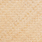 Zestaw 2 krzeseł do jadalni Neah w stylu Mid-Century Modern z plecionego rattanu i drewna