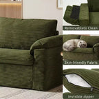 Sofa dwuosobowa Dyonery 86 Cloud, głębokie siedzisko i szerokie poduszki podłokietników, solidna rama, ergonomiczna i przewiewna konstrukcja