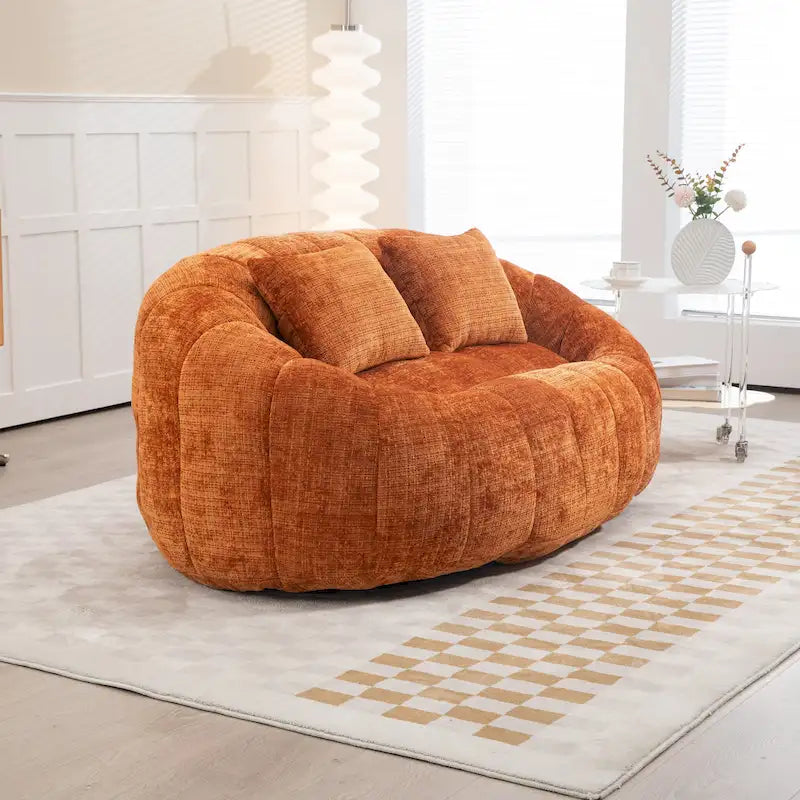 GDFStudio – Dwuosobowa sofa Laurel z szenilu, z pianką o wysokiej gęstości i wyjątkowym komfortem