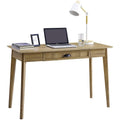 Home Office Modern Writing Desk with Drawer and USB Hub