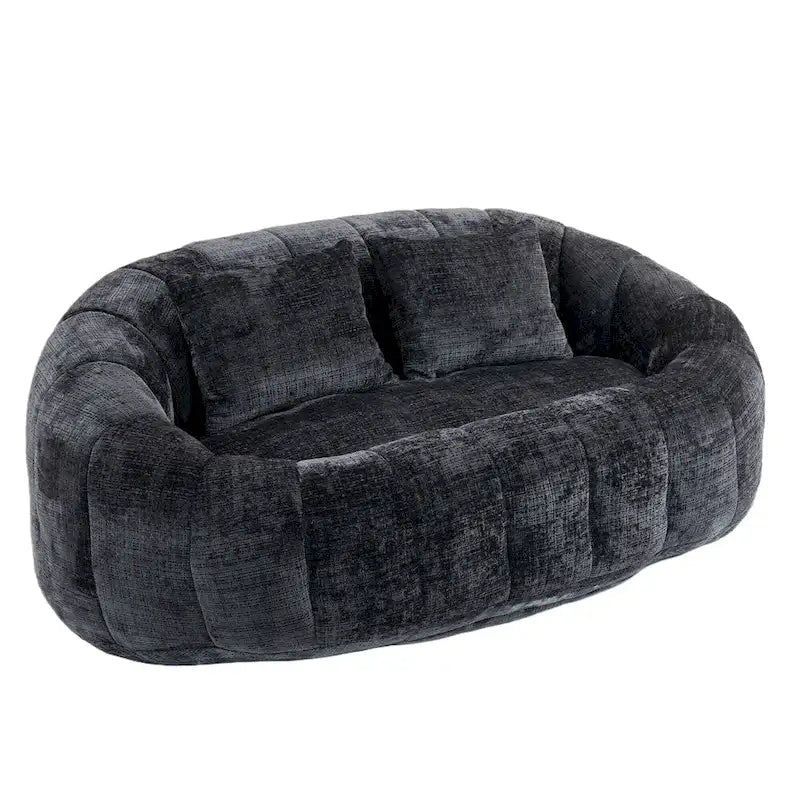 GDFStudio – Dwuosobowa sofa Laurel z szenilu, z pianką o wysokiej gęstości i wyjątkowym komfortem