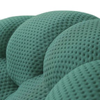 2 szt. sofa bąbelkowa 3D tapicerowana tkaniną o strukturze plastra miodu, 3-osobowa sofa bąbelkowa i sofa jednoosobowa do salonu