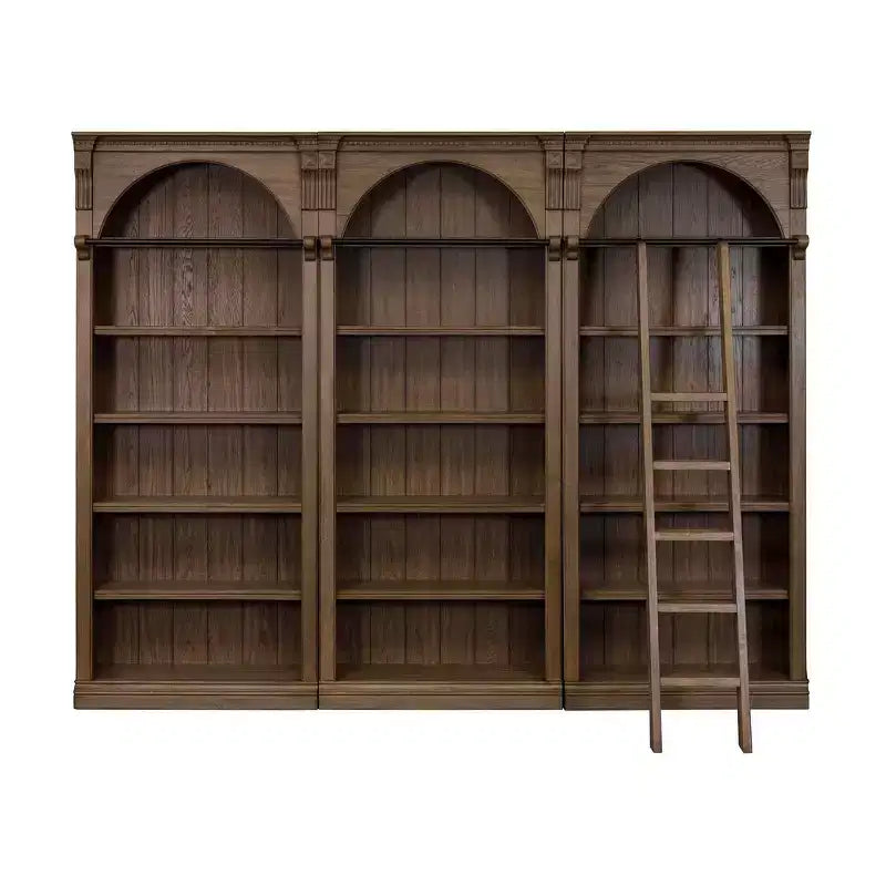 94-calowy regał ścienny, kolekcja Stratton brązowy - Martin Furniture