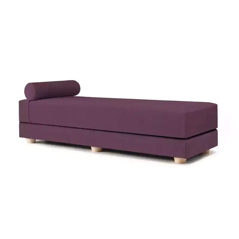 Leżanka / Rozkładana sofa dwuosobowa – mikrowelur
