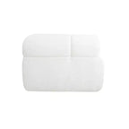 Sofa modułowa w kształcie litery L Christopher Knight Home Keri 122 w stylu nowoczesnym, z pianki o wysokiej gęstości, z niskim oparciem