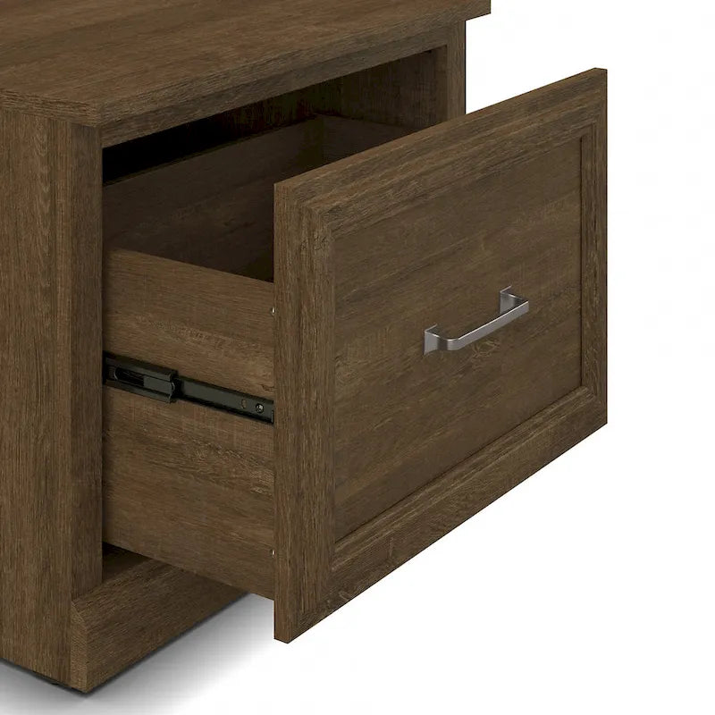 Kompletny zestaw mebli do przedpokoju Woodland z wieszakiem na ubrania marki Bush Furniture