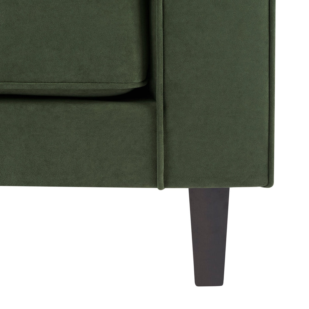 2-osobowa sofa – ciemna oliwka