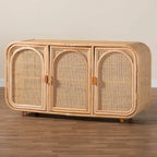 Szafka z 3 drzwiami Evania Bohemian Natural Rattan