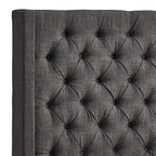 Wezgłowie Naples typu wingback z guzikami, tylko od iNSPIRE Q Artisan
