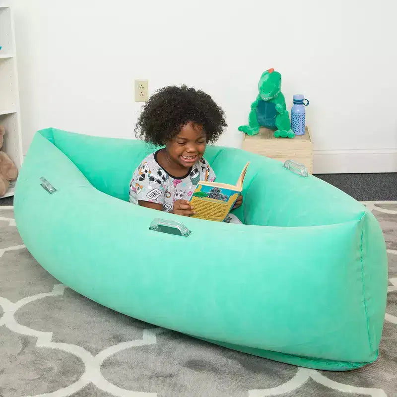 Bouncyband Comfy Hugging Peapod Namiot sensoryczny, 60, Wiek 6-12 do 3-51 cm wzrostu, Zielony