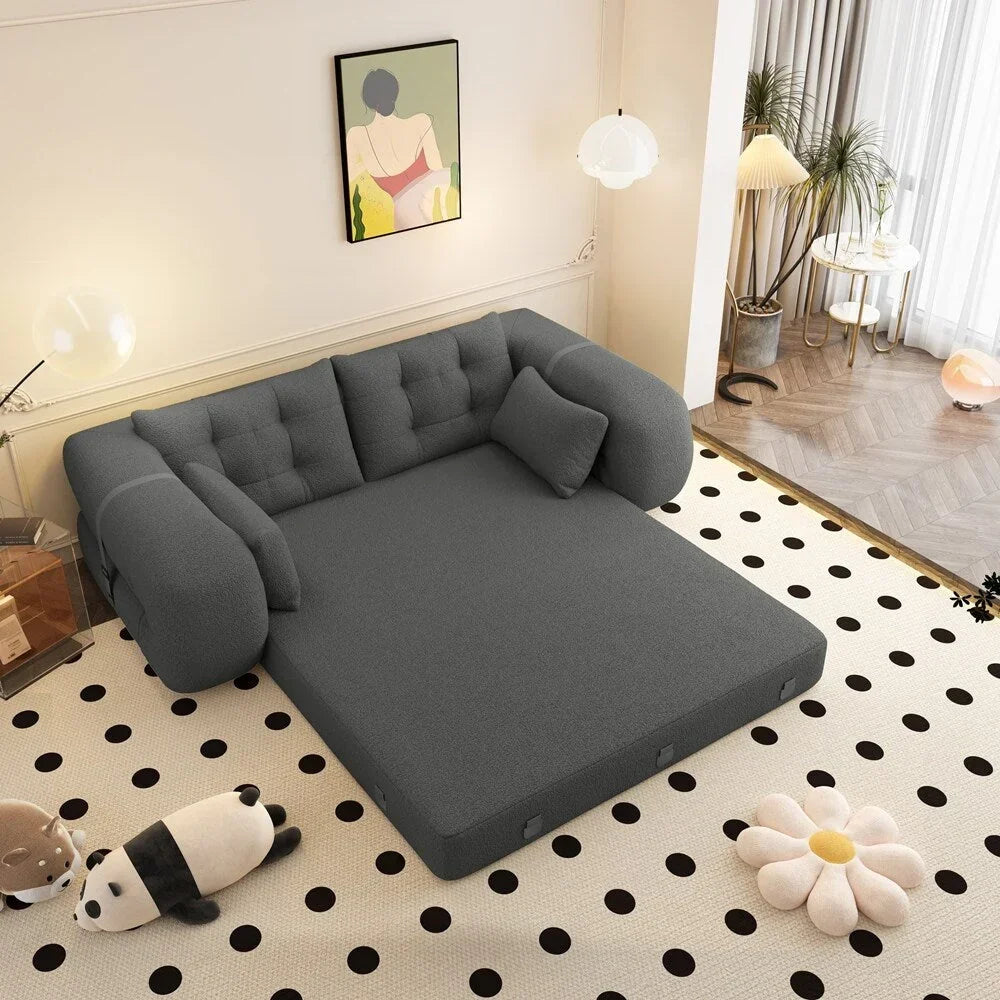 78,7-calowa wielofunkcyjna składana sofa z funkcją spania