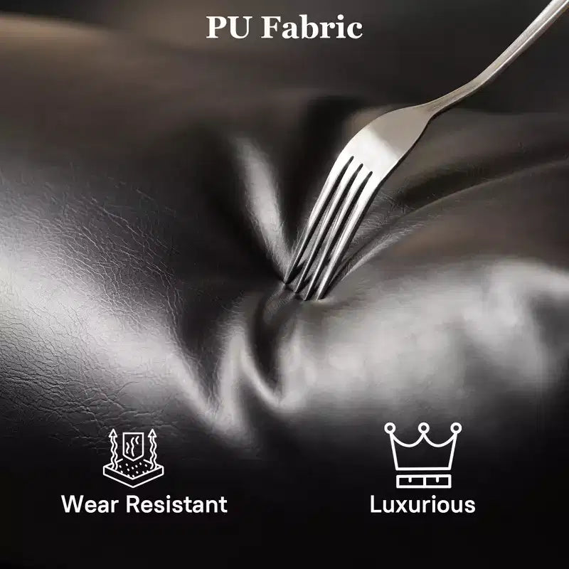 HOMLUX Wysokie krzesło biurowe z funkcją odchylania, ergonomiczne krzesło biurkowe z wygodnym podparciem lędźwi i karku