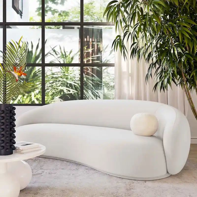Aksamitna sofa Kendall