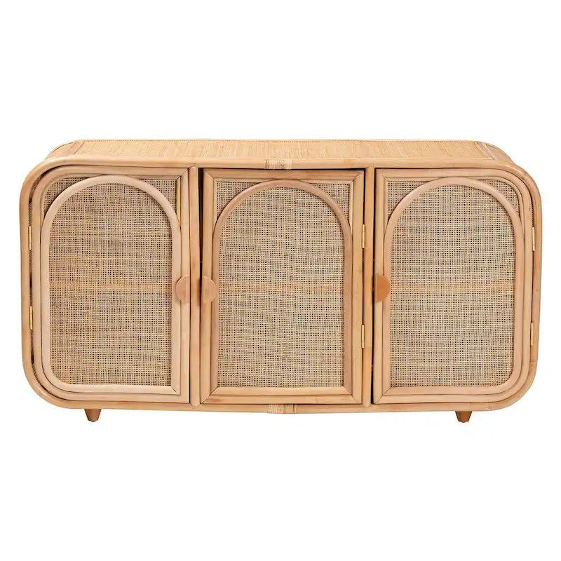 Szafka z 3 drzwiami Evania Bohemian Natural Rattan