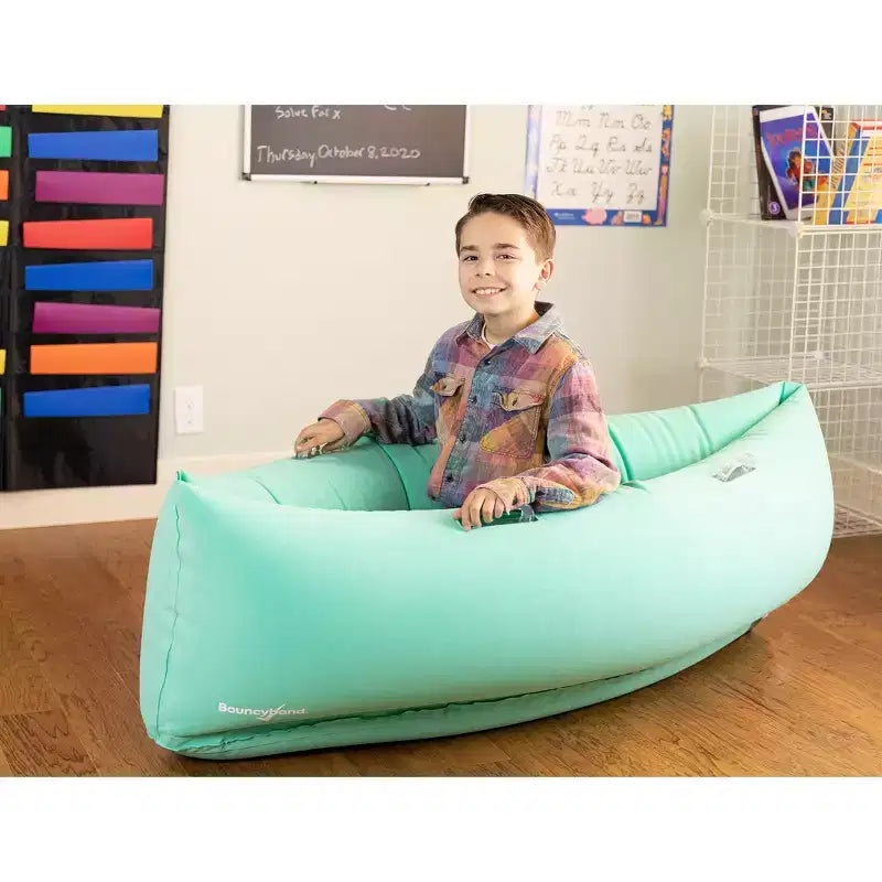 Bouncyband Comfy Hugging Peapod Namiot sensoryczny, 60, Wiek 6-12 do 3-51 cm wzrostu, Zielony