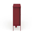 Komoda/buffet Copper Grove Rawdon z przeszklonym frontem