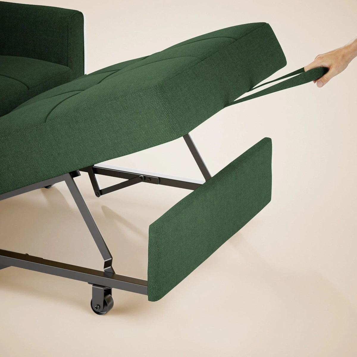 Wielofunkcyjna sofa 3 w 1 z funkcją spania, rozkładany fotel, składane łóżko do salonu