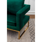 Nowoczesny tapicerowany fotel akcentowy Roundhill Furniture Lenola