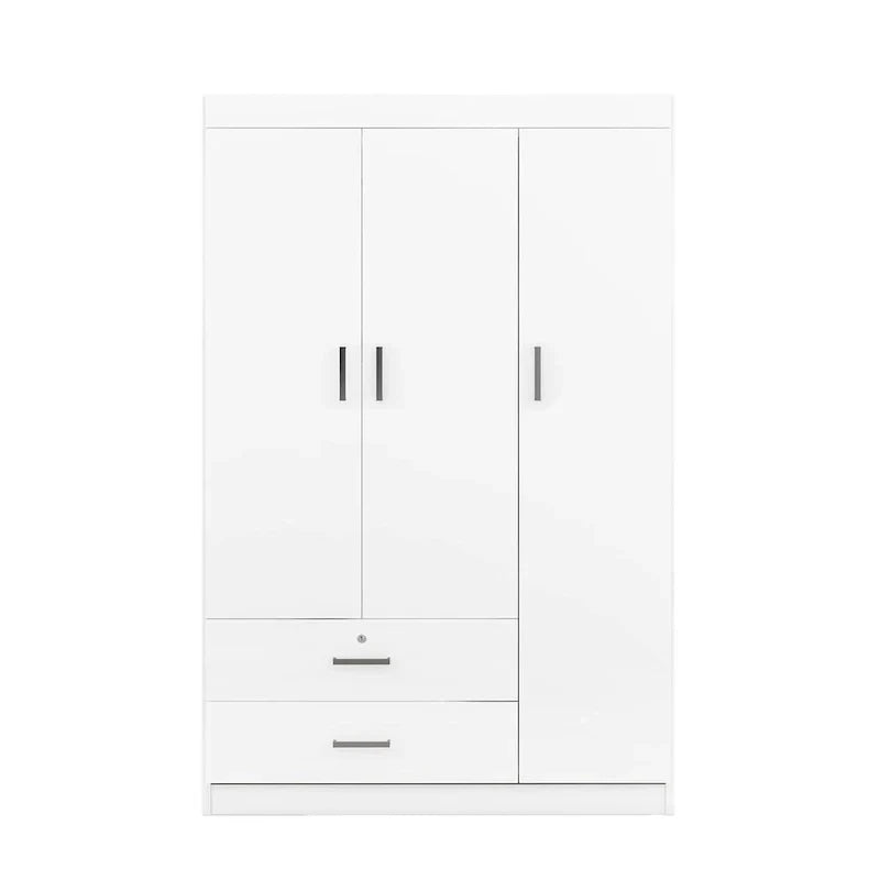 Szafa 3-drzwiowa z 2 szufladami
