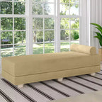 Leżanka / Rozkładana sofa dwuosobowa – mikrowelur