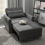 Wielofunkcyjna sofa 3 w 1 z funkcją spania, rozkładany fotel, składane łóżko do salonu