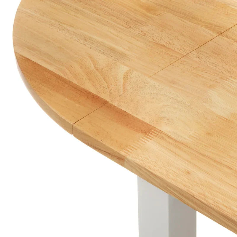 3-częściowy zestaw jadalniany z rozkładanym stołem w stylu wiejskiego domku Simple Living