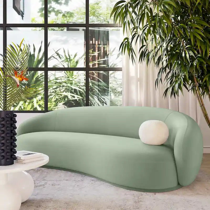 Aksamitna sofa Kendall