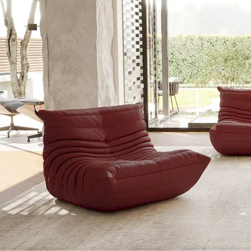 Sofa Furgle ze skóry mikrofibry, ergonomiczny design, sofa wypoczynkowa, sofa podłogowa