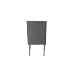 9-częściowy rustykalny rozkładany zestaw jadalniany w kolorze szarym Best Quality Furniture