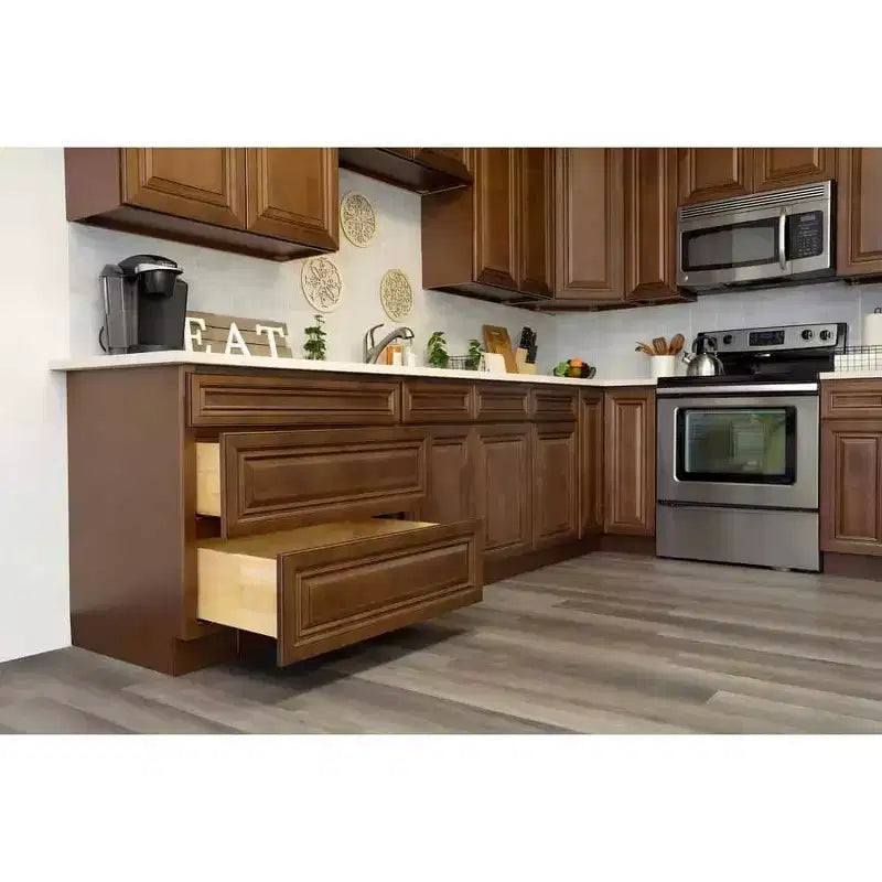 Szafka kuchenna CASAINC z podstawą, 12 cali szer. x 34,5 cala wys. x 24 cale gł., 1 szuflada z cichym domykiem, rama z pływ drewnopochodnych, front pełnozastawowy