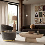 Aksamitna sofa Kendall